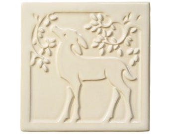 Arts & Crafts Tile - Deer tile