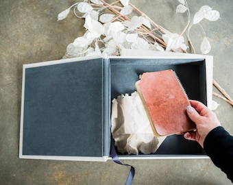 Handcrafted Keepsake Memory Box - Customizable Memorial Gift