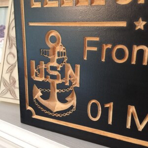 Chief Warrant Officer Navy Commissioning Gift Military Plaque Retired ...