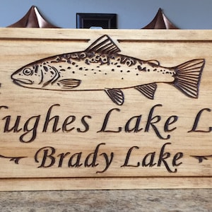 Lake House Sign Personalized Lakehouse Name Sign Custom Family Lake House Decor Cabin Home Lake Signs Lake Life Sign Lakelife Gift for Him