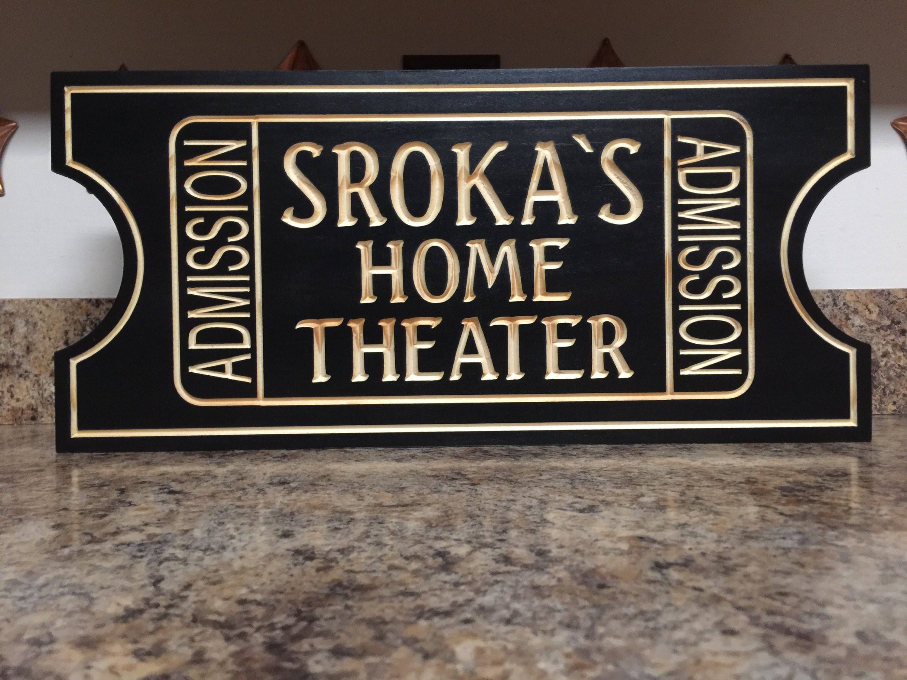 Home Theater Decor Movie Poster Movie Room Decor Basement Etsy