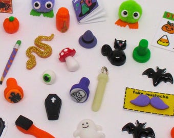 SALE! Miniature Halloween party favors random grab bag handmade dollhouse miniatures