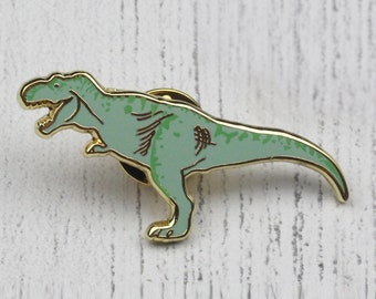 Dinosaur enamel pin badge