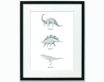 Dinosaur nursery print
