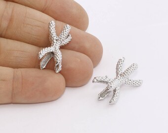 10x24mm Plata Garra Encantos, Garra Colgante, Dragon Claw Encantos, Hombres Pulsera Encantos, Encanto de Garra de águila, Plata Plateado Encantos, AE181