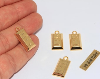 SUNNYCLUE 1 scatola 30 pezzi Spazi Vuoti In Acciaio Inossidabile Timbrare Tag Vuoti Barra di Metallo Ciondoli Rettangolari per Creazione di Gioielli Fascino Incisione Laser Pet Dog Name Tag Collana Br