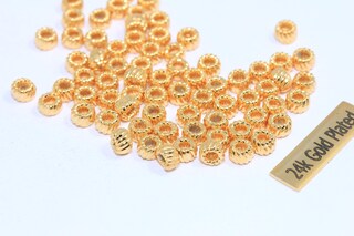 SUNNYCLUE 120 Perline Distanziatrici Oro – Misto 10 Stili Per Creare Gioielli Fai Da Te