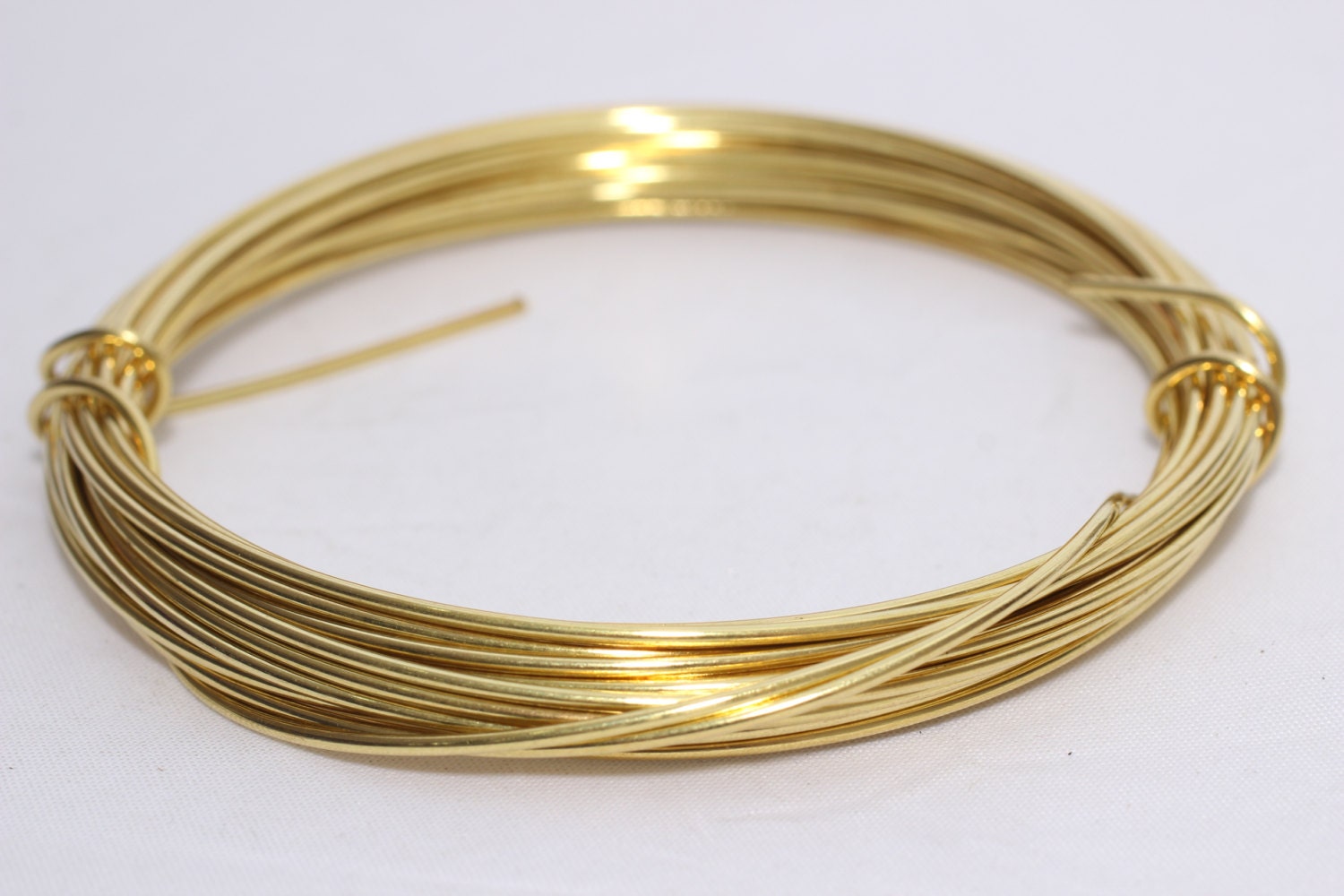 18 Gauge Yellow Brass Wire Bulk Wire Jewelrymaking Wire Etsy