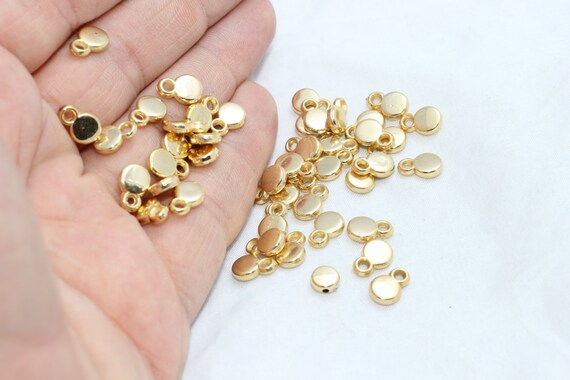 Antique Bronze Bead Caps 7x10mm. 50pcs