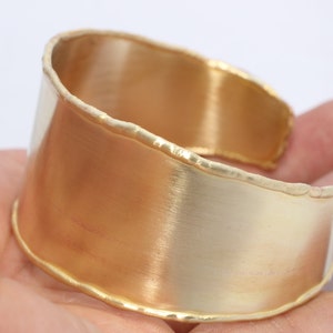 3 Pcs 30mm Raw Brass Cuff Bracelet, Handmade Brass Bracelet Bangle, Raw Brass Cuff Bracelet Blank, Raw Brass Bracelets, TMB, CHK79