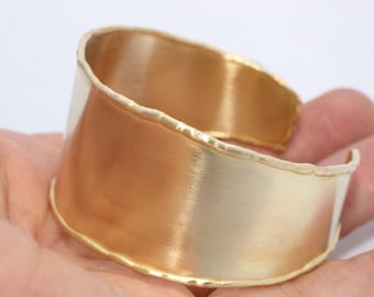 3 Stück 30 mm Rohmessing Manschette Armband, handgemachte Messing Armband Armreif, Rohmessing Manschette Armband Rohling, Rohmessing Armbänder, TMB, CHK79