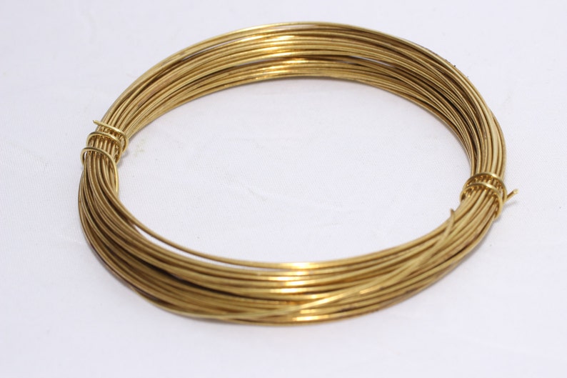20 Gauge Yellow Brass Wire Bulk Wire Jewelrymaking Wire Etsy