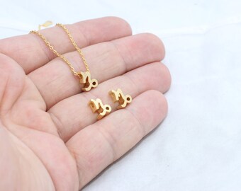 2 stuks 6x7mm 24k Matt Gold Steenbok Charms, astrologie Charms, Steenbok sterrenbeeld, eerste Charms, Steenbok ketting, ZDC, HRF9