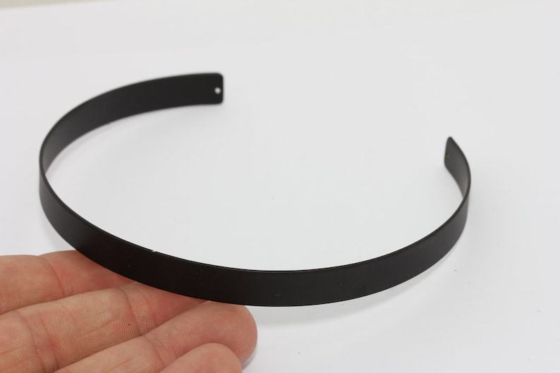 Flat Choker Adjustable Choker Necklace Black Plated Findings Choker Necklace Neck Cuff ACN CHK222 10x260mm Black Plated Choker