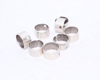 Pendientes de plata antigua para cartílago, sin necesidad de perforación (6 pares), CMR40