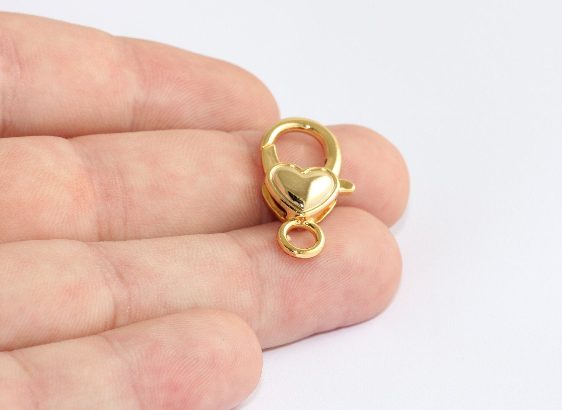 24k gold lobster clasp