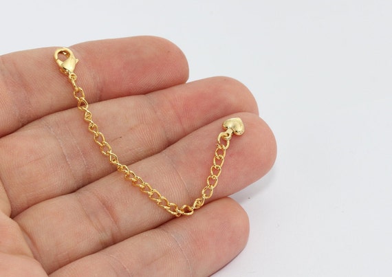 3 '' 24k Shiny Gold Chain Extender 