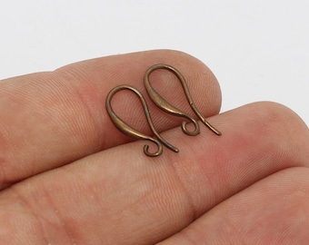 Free Ship 300 pcs bronze plated earring connectors 56x48mm B582 Free Ship 300 pcs bronze plated earring connectors 56x48mm B582