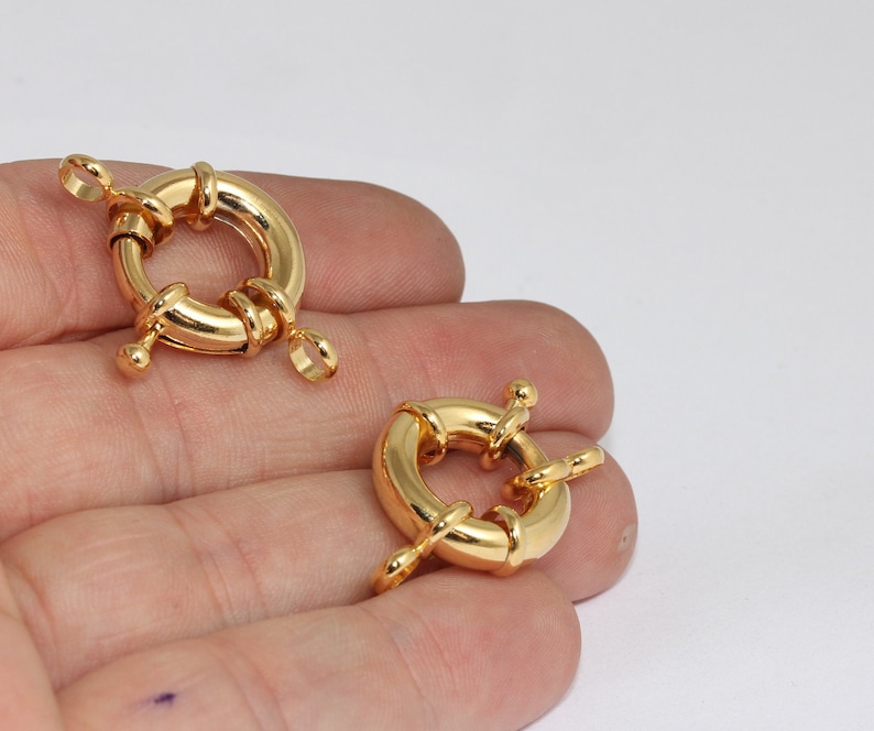 24k gold lobster clasp