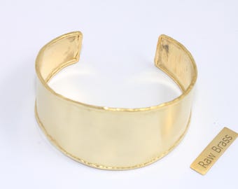美品✨ CALEE BRASS バングル 真鍮 ゴールド 金色 ペガサス 30mm ハンドメイド 真鍮製カフブレスレット バングル、TMB、CHK79