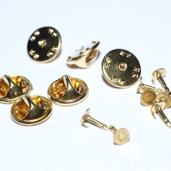 Rohe Messing Pin Zurück Basis Runde Brosche Pin Zurück, Pin Zurück-Abzeichen- Brosche Pin zurück, FNL94