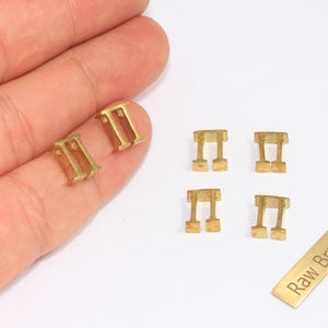 7x9mm Raw Brass Pi Letter, Beta Letter, Greek Letters, Phi Beta Jewelry, Pi Symbol, Greek Alphabet, Raw Brass Findings, CHK117-3