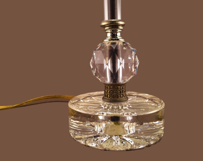 Vintage Candlestick Boudoir Lamp Etsy