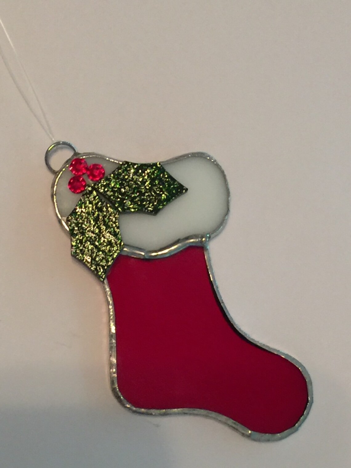 Stockings Stained Glass Fancy Stockings with Swarovski Etsy