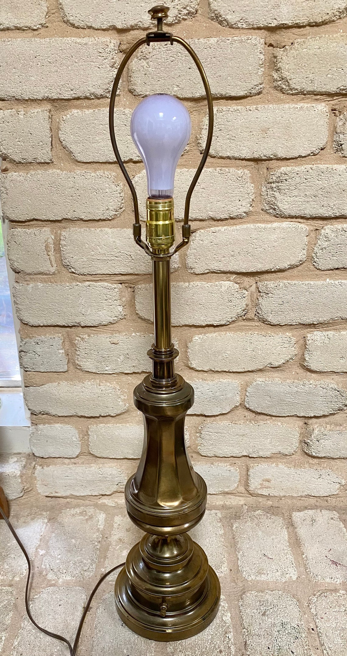 Vintage Stiffel Company Leviton Desk Table Brass Lamp 660W Etsy