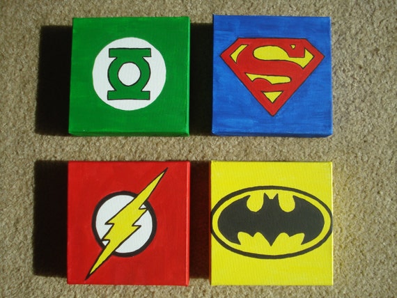 Items similar to Superhero Logo on Etsy