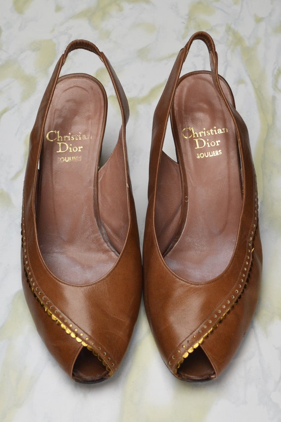 vintage christian dior shoes