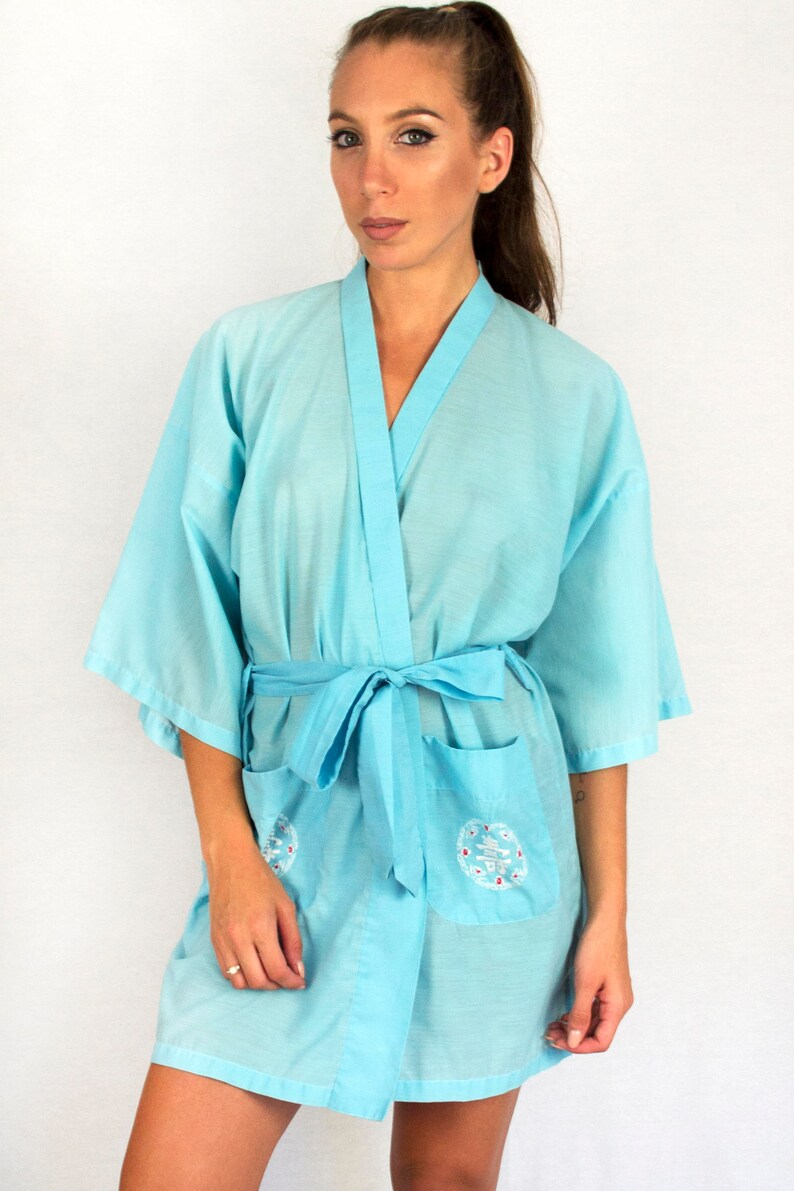 chinese embroidered robe