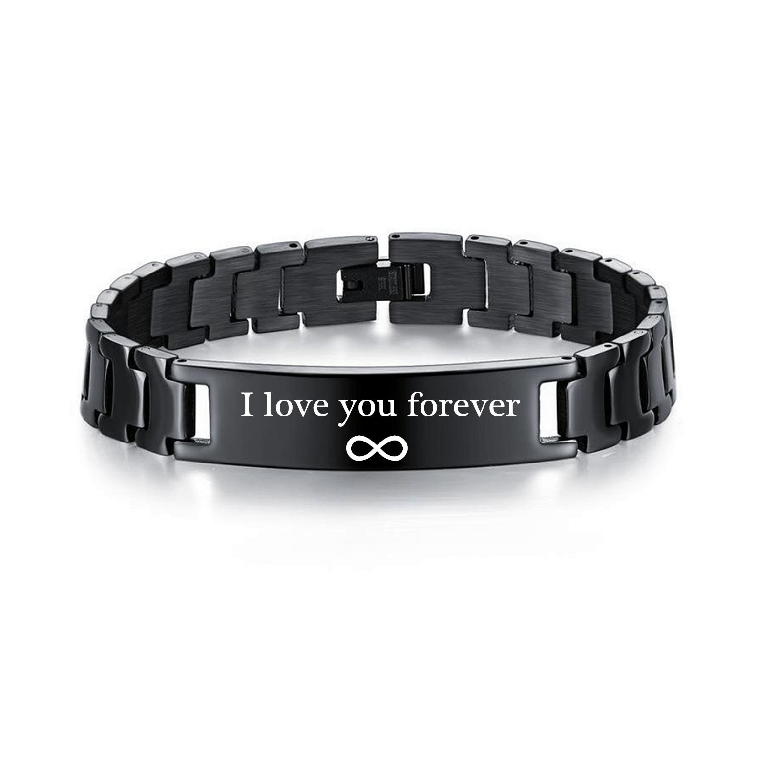 Personalized Engraved Bracelet Customize Stainless Steel Etsy