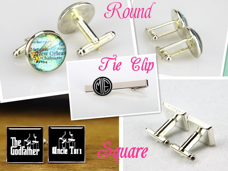 tie clip personalized cufflink custom date infinity cufflinks any text cufflinks custom wedding cufflinks always and forever cufflinks