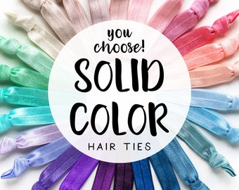 10//20//50 Stretchy Hair Bobbles Quality Girl/'s Hairbands Ponytail Thick Elastic