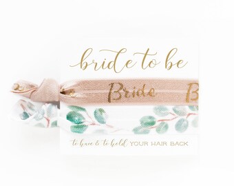 Bride to Be Gift | Eucalyptus Will You Be My Bridesmaid Favor, Matron, Maid of Honor Proposal, I Can't Tie the Knot Without you!