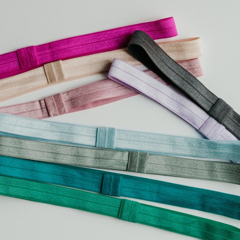 YOU CHOOSE Elastic Color Headbands for Baby Toddlers Girls Adults | Yoga Headbands, Fun Workout Headbands, Adult Headbands, Kids Headbands image 2
