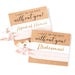 Bridesmaid Proposal Gift | Blush Pink, White + Gold Hair Tie Favors, Maid of Honor Proposal Gift, Wedding Party Gift, Bridesmaid Hair Ties 