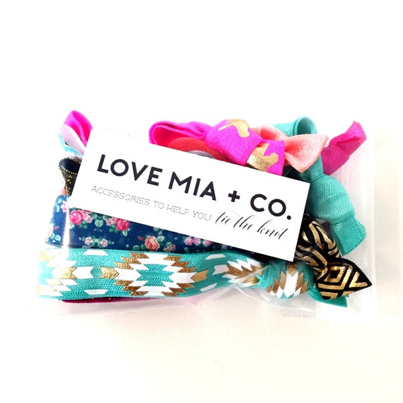 Bulk Hair Ties Assorted Elastic Hair Ties Wholesale Elastic Etsy