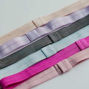 YOU CHOOSE Elastic Color Headbands for Baby Toddlers Girls Adults | Yoga Headbands, Fun Workout Headbands, Adult Headbands, Kids Headbands image 5