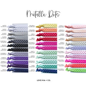 CUSTOM Promotional Hair Ties Bridal Show Hair Tie Favors, Bridal Show Handouts Promos Gifts for Wedding Pros, Let Us Help You Tie The Knot image 8