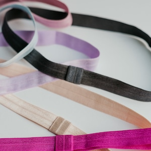 YOU CHOOSE Elastic Color Headbands for Baby Toddlers Girls Adults | Yoga Headbands, Fun Workout Headbands, Adult Headbands, Kids Headbands image 3