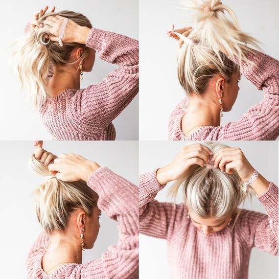 Elastici colorati per capelli per donne e ragazze, 100 pezzi, per vari look