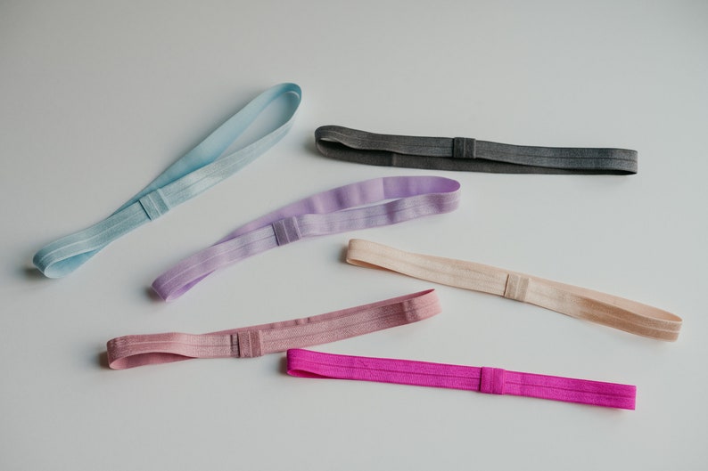 YOU CHOOSE Elastic Color Headbands for Baby Toddlers Girls Adults | Yoga Headbands, Fun Workout Headbands, Adult Headbands, Kids Headbands image 6
