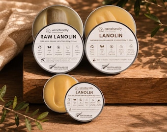 Pure New Template Lanolin EP Grade: Rohes Lanolin-Bundle zur Linderung der Haut