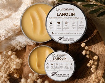 Bündel #2: Pure NZ Lanolin EP Grade Jar (200g + 20g)