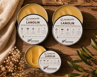 Gemischt # 1: 2x 200 g EP Grade Lanolin Glas + GRATIS 20 g Glas