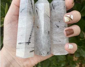 Tourmalated Quartz Obelisk