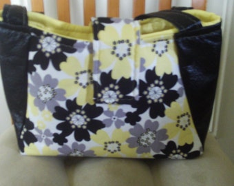 Yellow/Black Handbag