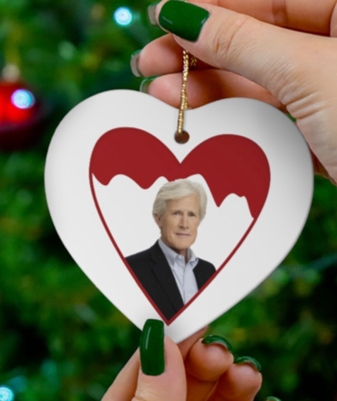 Keith Morrison Dateline Christmas Ornament, Keith Morrison Lover